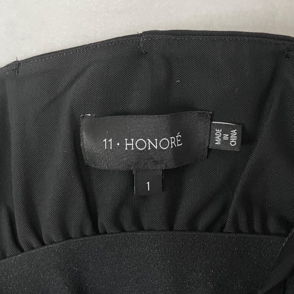 New 11 Honore Spaghetti Strap Square Neck Crop Top Shayla Black Size 1X (14-16) - Picture 14 of 16